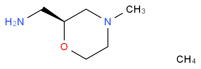 (2S)-4-Methyl-2-morpholinemethanamine Dihydrochloride_分子结构_CAS_137524-88-0)