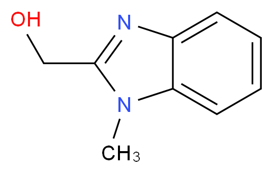 (1-Methyl-1H-benzimidazol-2-yl)methanol_分子结构_CAS_7467-35-8)