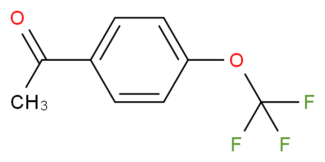 4'-(Trifluoromethoxy)acetophenone 98%_分子结构_CAS_85013-98-5)