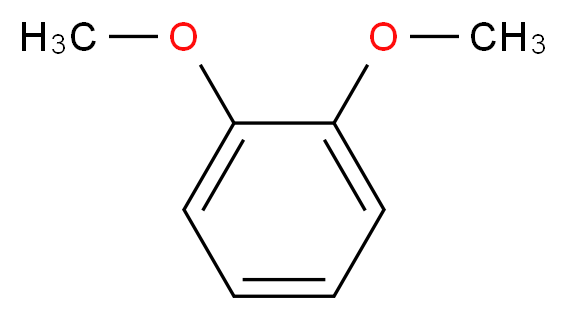 1,2-Dimethoxybenzene_分子结构_CAS_)