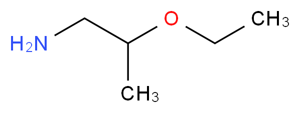2-ethoxypropan-1-amine_分子结构_CAS_)