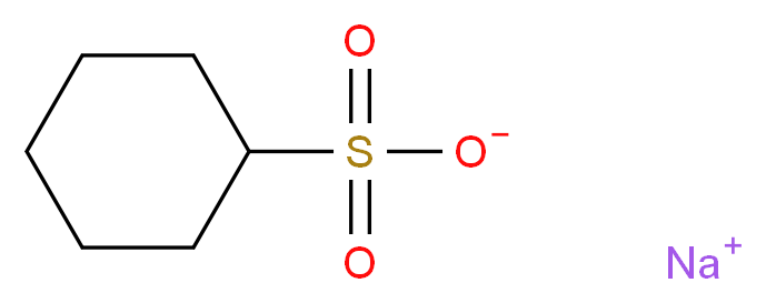 环己烷磺酸钠_分子结构_CAS_13893-74-8)