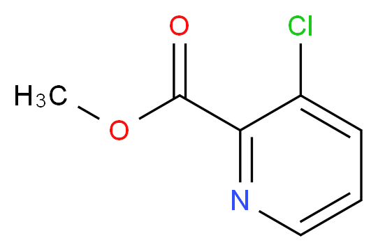 Methyl 3-chloropicolinate_分子结构_CAS_116383-98-3)