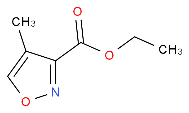 Ethyl 4-methylisoxazole-3-carboxylate_分子结构_CAS_38061-69-7)