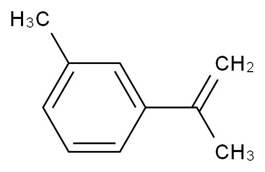 1-methyl-3-(prop-1-en-2-yl)benzene_分子结构_CAS_1124-20-5