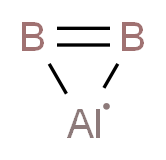 3H-1,2,3-diboralumiren-3-yl_分子结构_CAS_12041-50-8