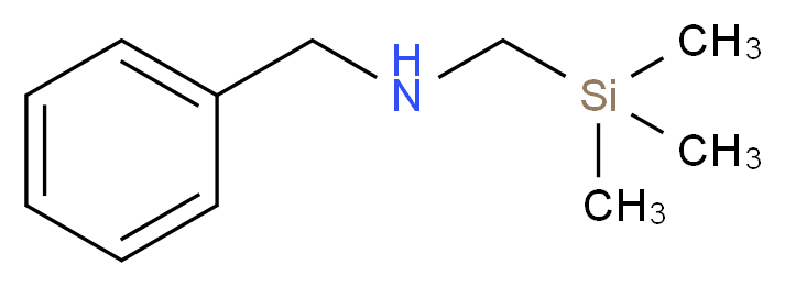 N-[(Trimethylsilyl)methyl]benzylamine_分子结构_CAS_53215-95-5)