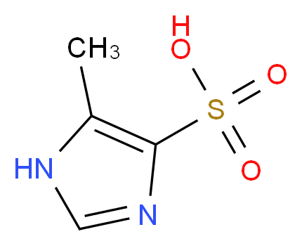 5-methyl-1H-imidazole-4-sulfonic acid_分子结构_CAS_6307-14-8