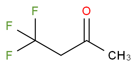 4,4,4-trifluorobutan-2-one_分子结构_CAS_2366-70-3