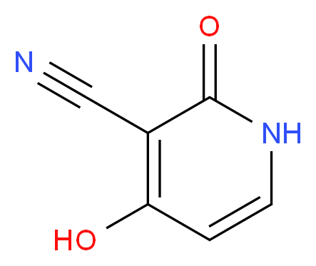 3-Cyano-1,2-dihydro-4-hydroxy-2-oxopyridine 95%_分子结构_CAS_5657-64-7)
