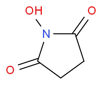 N-羟基丁二酰亚胺_分子结构_CAS_6066-82-6)