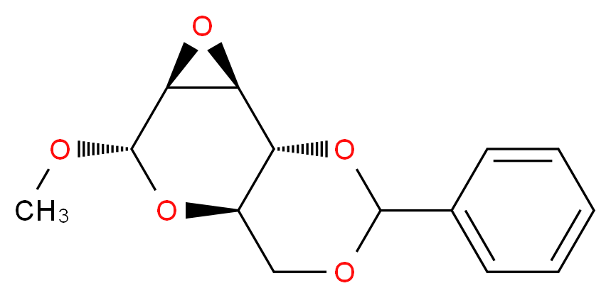 (1R,2S,4S,5S,7R)-5-methoxy-10-phenyl-3,6,9,11-tetraoxatricyclo[5.4.0.0^{2,4}]undecane_分子结构_CAS_3150-16-1