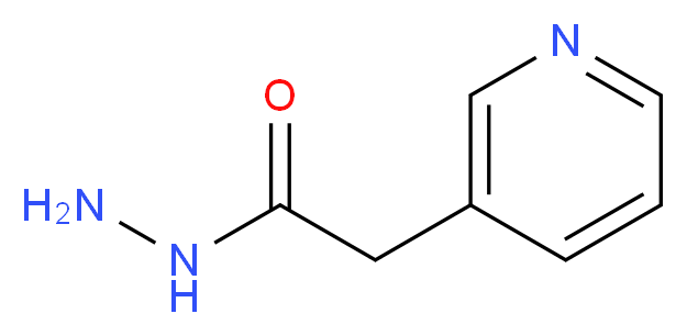 2-(pyridin-3-yl)acetohydrazide_分子结构_CAS_)