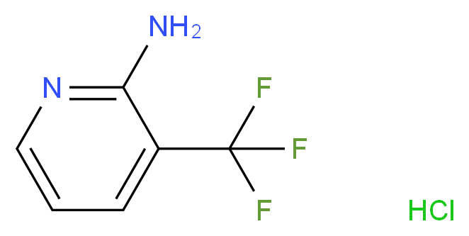 3-(Trifluoromethyl)pyridin-2-amine hydrochloride_分子结构_CAS_1228879-38-6)