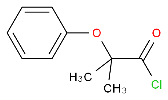 2-methyl-2-phenoxypropanoyl chloride_分子结构_CAS_50389-29-2