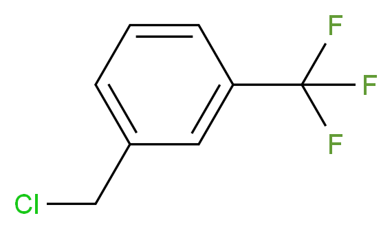3-(三氟甲基)苄氯_分子结构_CAS_705-29-3)