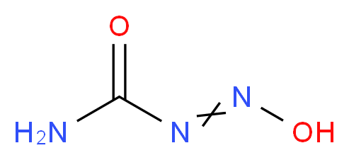 (hydroxyimino)urea_分子结构_CAS_13010-20-3