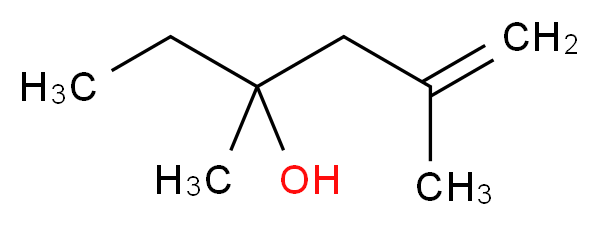 3,5-DIMETHYL-5-HEXEN-3-OL_分子结构_CAS_)