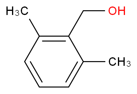 2,6-DIMETHYLBENZYL ALCOHOL_分子结构_CAS_62285-58-9)