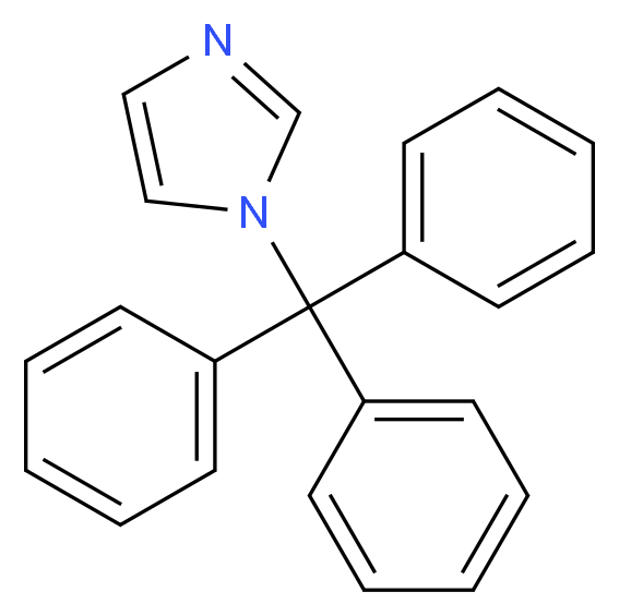 1-Tritylimidazole_分子结构_CAS_15469-97-3)