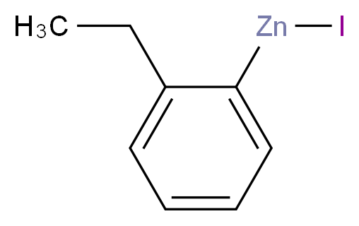 2-乙基苯基碘化锌 溶液_分子结构_CAS_282727-19-9)