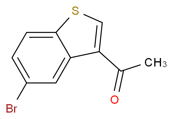 1-(5-bromo-1-benzothiophen-3-yl)ethan-1-one_分子结构_CAS_1423-63-8