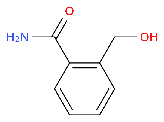 2-(hydroxymethyl)benzamide_分子结构_CAS_)