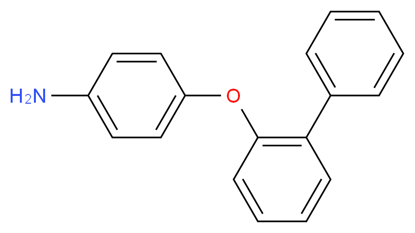 4-([1,1'-Biphenyl]-2-yloxy)aniline_分子结构_CAS_)