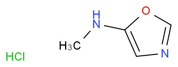 N-methyl-1,3-oxazol-5-amine hydrochloride_分子结构_CAS_847491-00-3
