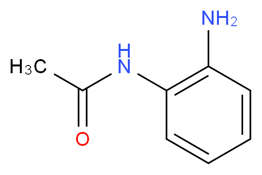 N-(2-aminophenyl)acetamide_分子结构_CAS_34801-09-7