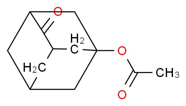 4-oxo-1-adamantyl acetate_分子结构_CAS_63382-10-5)