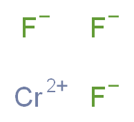 λ<sup>2</sup>-chromium(2+) ion trifluoride_分子结构_CAS_7788-97-8