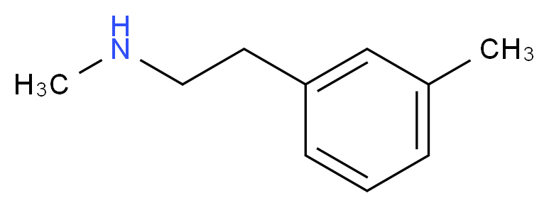 N-methyl-2-(3-methylphenyl)ethanamine_分子结构_CAS_137069-23-9)