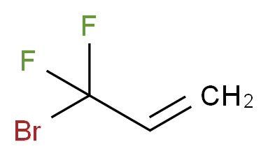 3-Bromo-3,3-difluoroprop-1-ene 98%_分子结构_CAS_420-90-6)