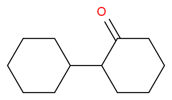 2-cyclohexylcyclohexan-1-one_分子结构_CAS_90-42-6