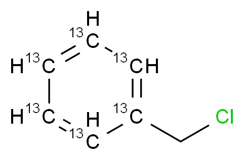 氯苄-环-13C6_分子结构_CAS_286013-14-7)