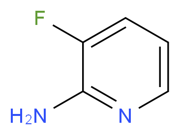 2-Amino-3-fluoropyridine_分子结构_CAS_21717-95-3)