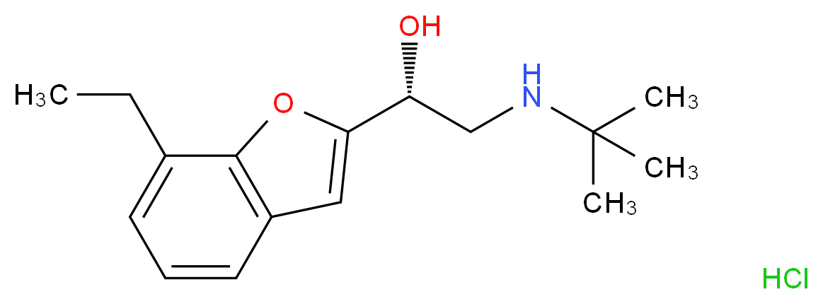 (R)-Bufuralol Hydrochloride_分子结构_CAS_57704-11-7)