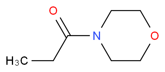 1-(morpholin-4-yl)propan-1-one_分子结构_CAS_30668-14-5