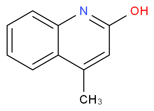 4-methylquinolin-2-ol_分子结构_CAS_84909-43-3