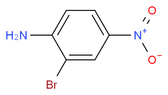 2-bromo-4-nitroaniline_分子结构_CAS_13296-94-1