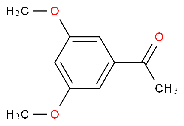 1-(3,5-dimethoxyphenyl)ethan-1-one_分子结构_CAS_39151-19-4