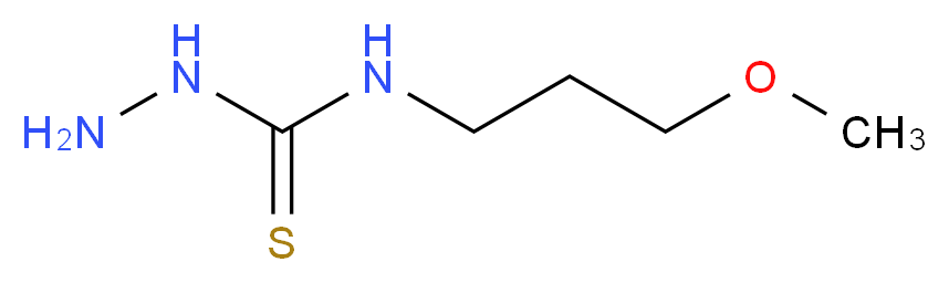 4-(3-Methoxypropyl)-3-thiosemicarbazide_分子结构_CAS_71058-32-7)