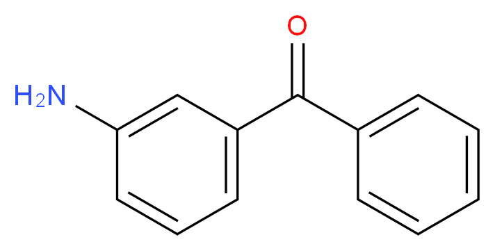 3-氨基苯甲酮_分子结构_CAS_2835-78-1)