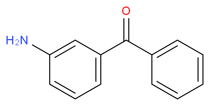 3-Aminobenzophenone 98%_分子结构_CAS_2835-78-1)