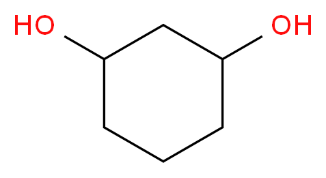 Cyclohexane-1,3-diol_分子结构_CAS_504-01-8)