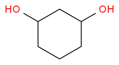 1,3-CYCLOHEXANEDIOL, cis-trans PRACTICAL GRADE_分子结构_CAS_504-01-8)