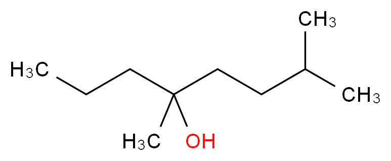 4,7-二甲基-4-辛醇_分子结构_CAS_19781-13-6)