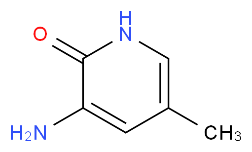 3-amino-5-methyl-1,2-dihydropyridin-2-one_分子结构_CAS_52334-51-7