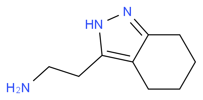 2-(4,5,6,7-tetrahydro-2H-indazol-3-yl)ethanamine_分子结构_CAS_806597-38-6)